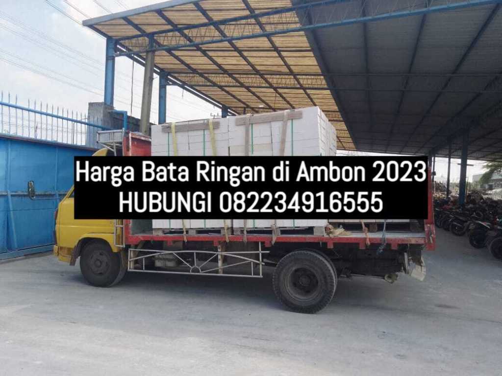 Harga Bata Ringan di Ambon 2023
