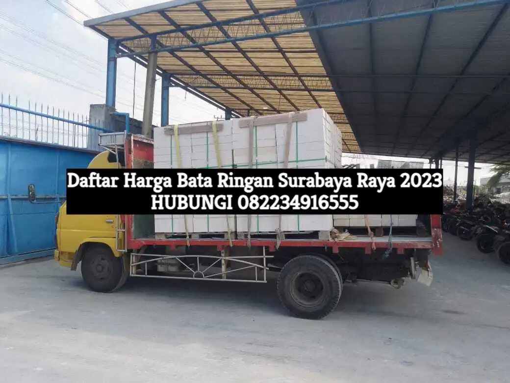 Daftar Harga Bata Ringan Surabaya 2024