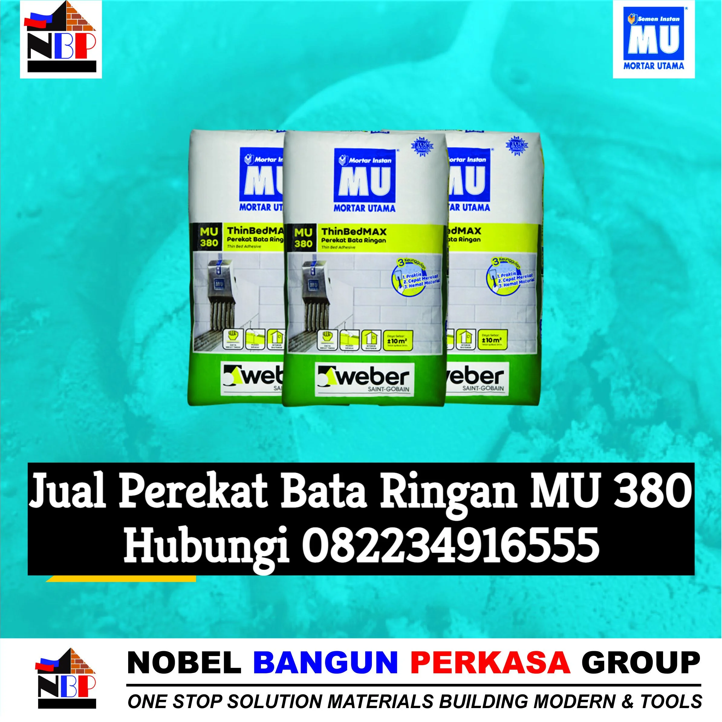 daftar harga perekat bata ringan MU