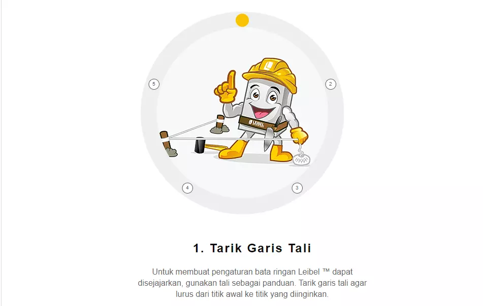 cara pemasangan bata ringan leibel