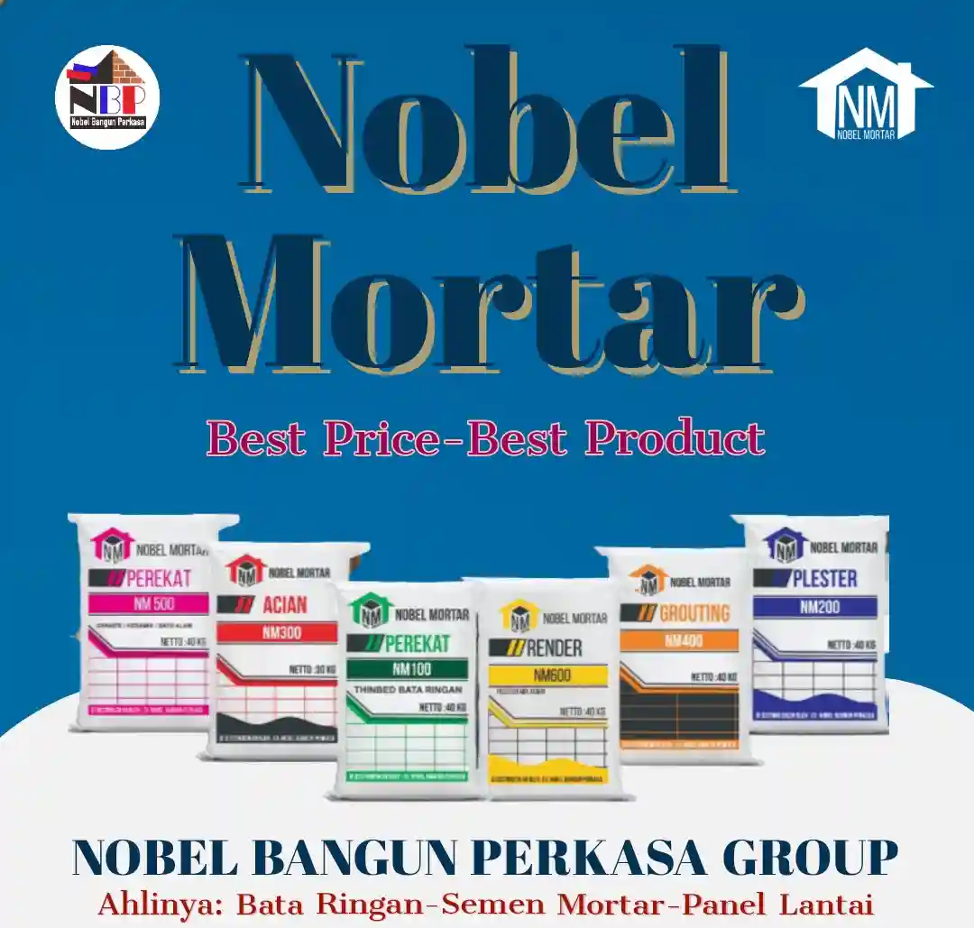 nobel mortar brosur