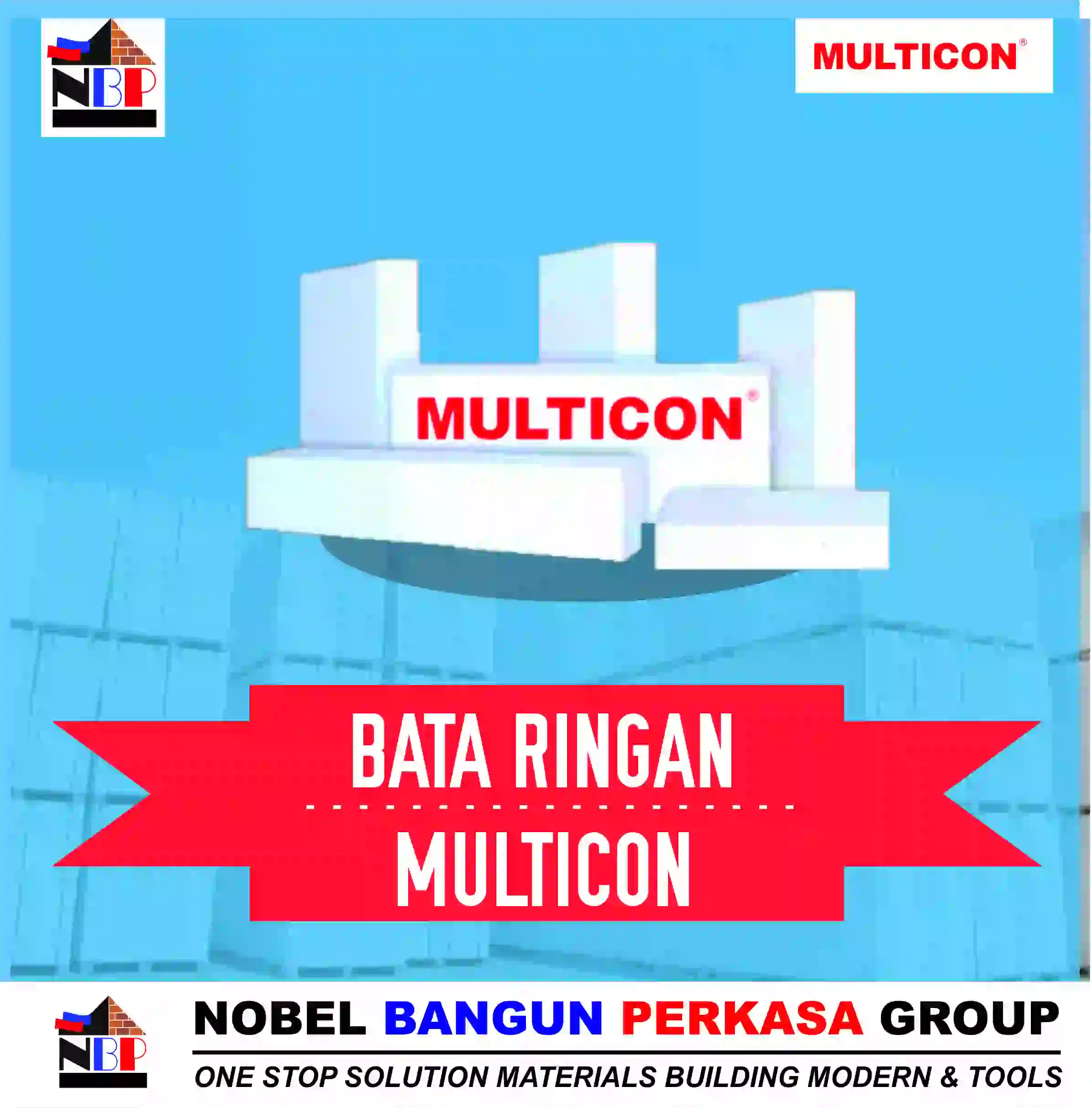 produk bata ringan hebel multicon