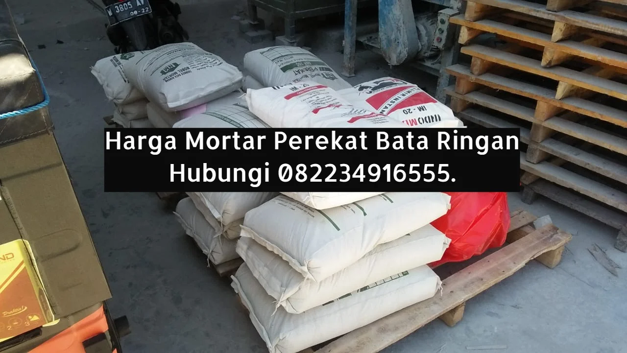 harga mortar perekat bata ringan