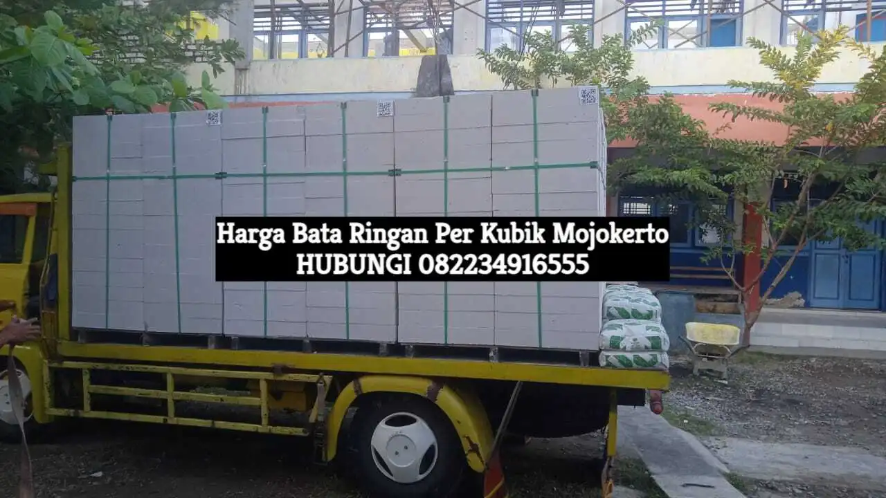 Harga Bata Ringan Per Kubik Mojokerto 2024